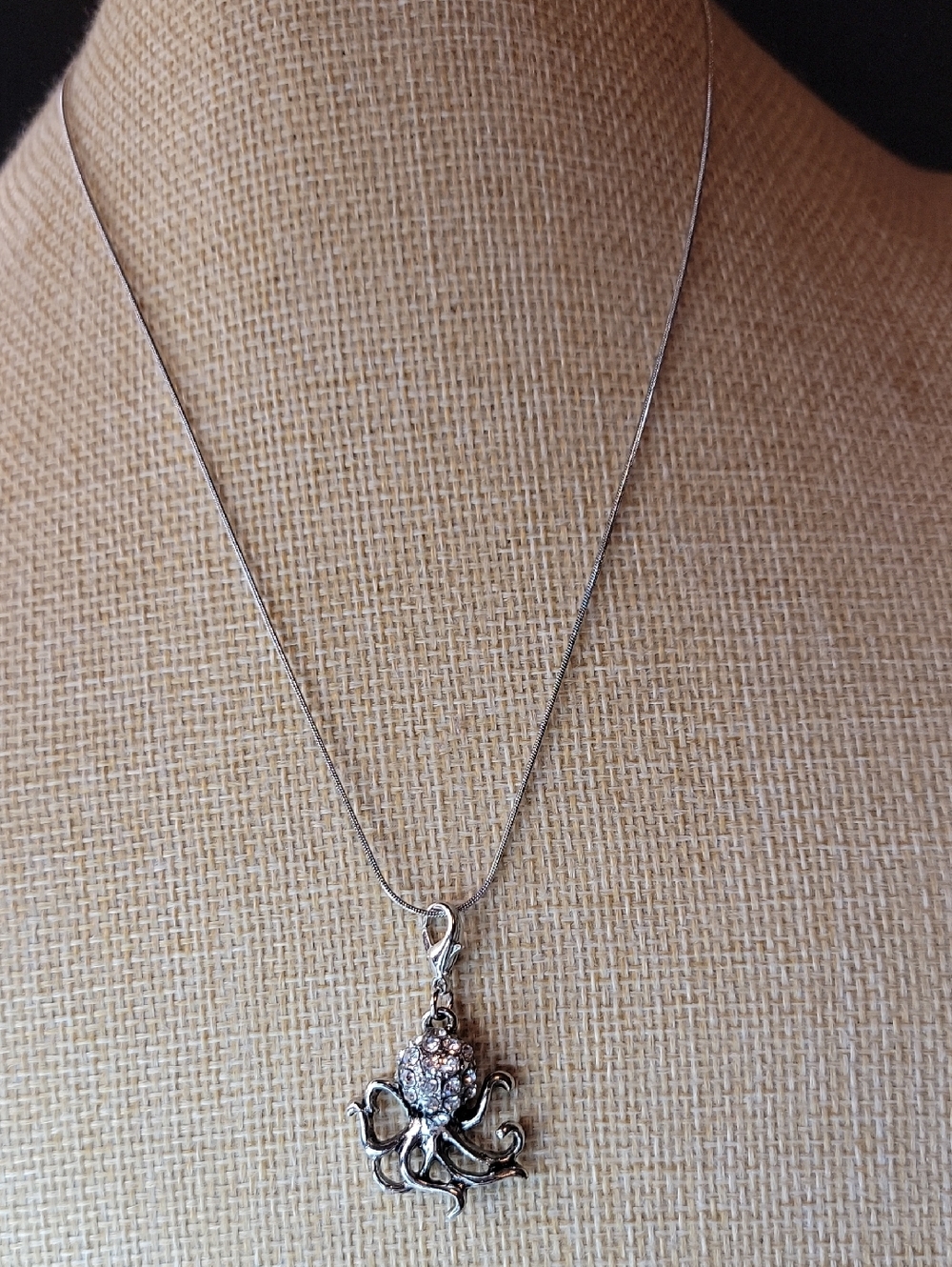 Octopus Pendant Necklace